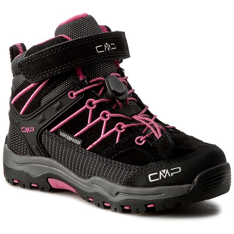 Trekingová obuv CMP - Kids Rigel Mid Treking Shoe Wp 3Q12944 Antracite 515Q