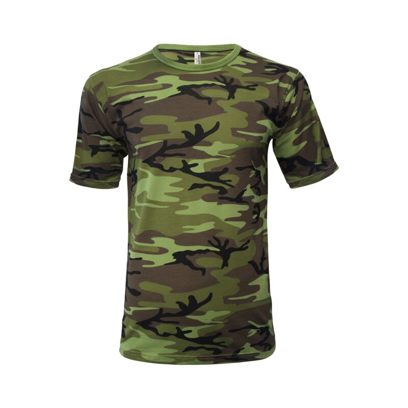 Alex Fox Pánské maskáčové tričko Camouflage