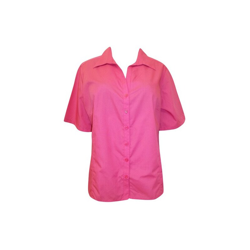Dovoz Anglie Dámská růžová košile halenka A1871