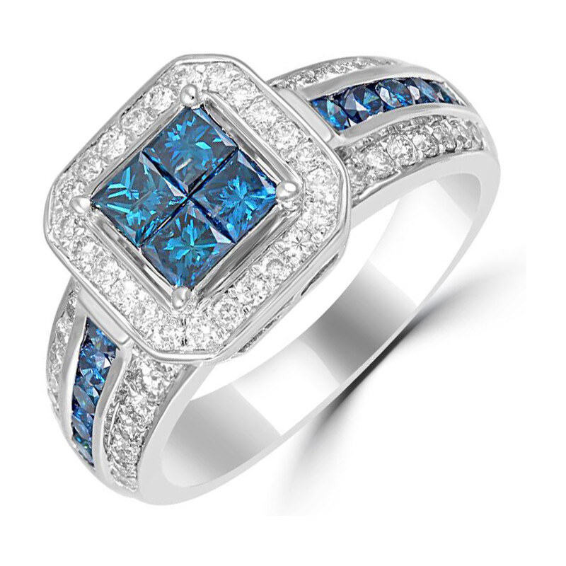Eppi Luxusní zlatý prsten s diamanty Piery