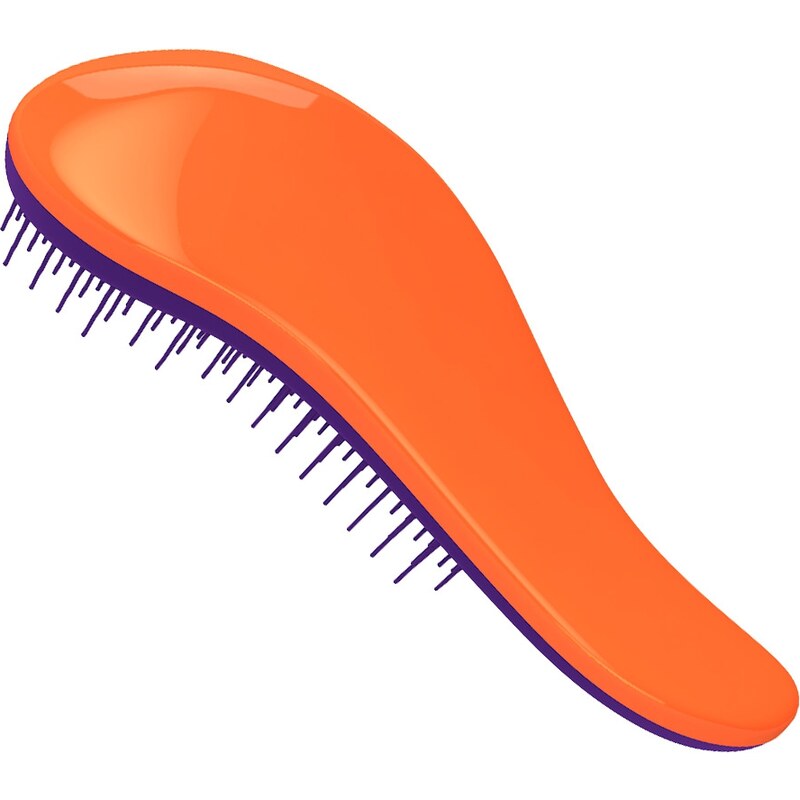 Dtangler rozčesávací kartáč na vlasy Colored Orange - Purple