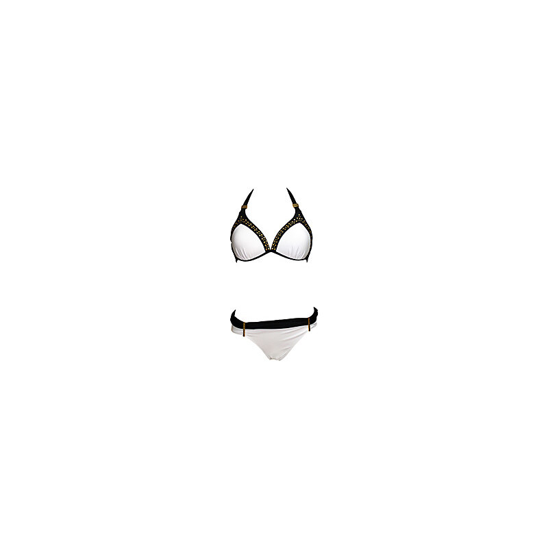 LightInTheBox Women's Elegant Sexy Black White Bikini