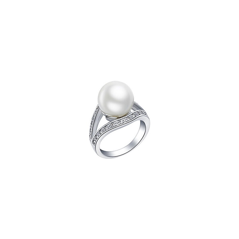 LightInTheBox Luxuriant Sliver With Ivory Pearl Women's Ring(1 Pc)