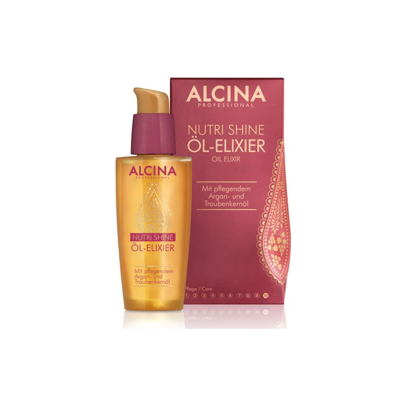 Alcina Nutri Shine - olej na suché a narušené vlasy 50 ml