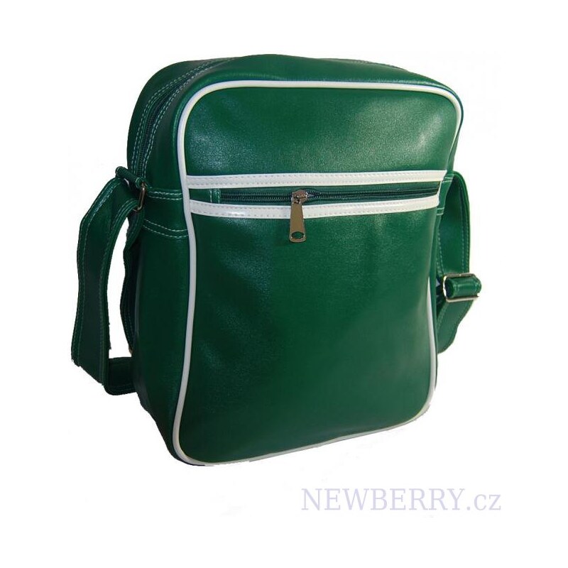 New Berry Crossbody sportovní taška C-838 zelená unisex