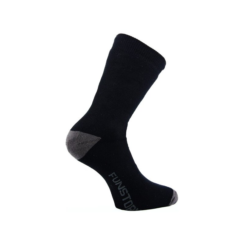 Ponožky Funstorm Creb black 37-39