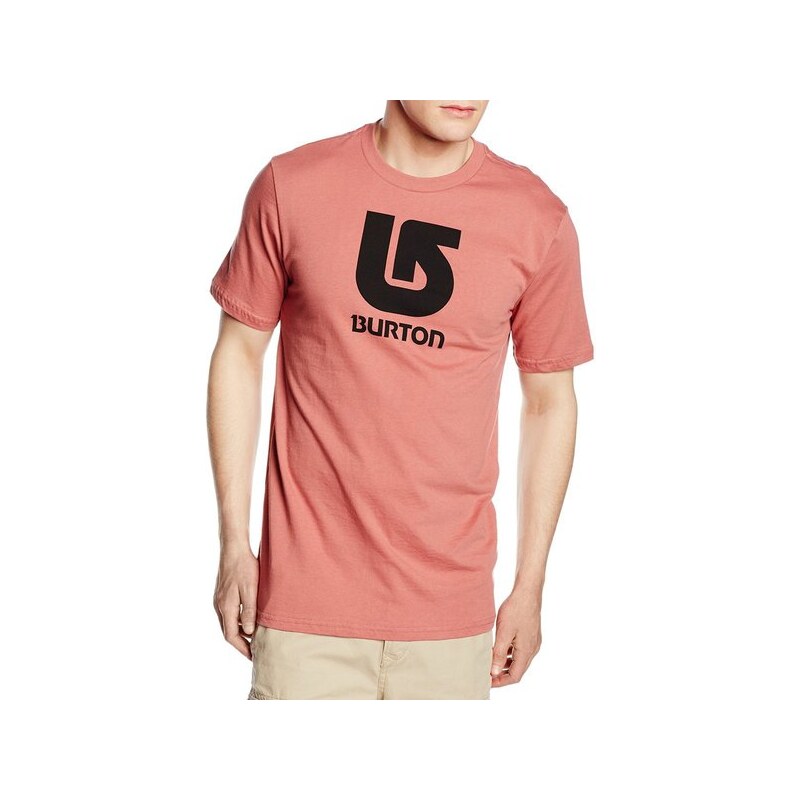 Pánské tričko Burton Logo VTL slim SS dusty cedar L