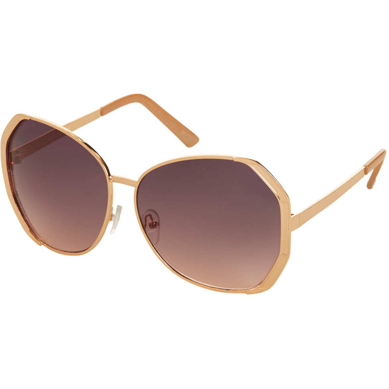 Topshop Metal Butterfly Sunglasses