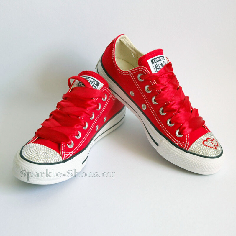 Converse Converse Chuck Taylor All Star M9696 SparkleS Red Hearts M9696