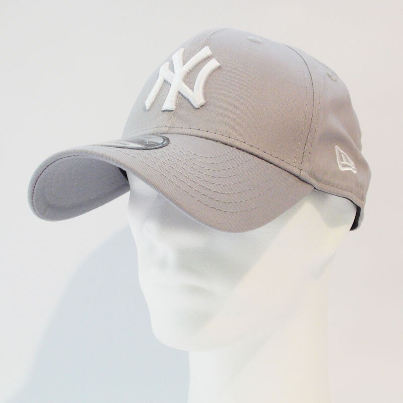 NEW ERA Kšiltovka League Basic New York Yankees GRAY/OPTIC WHITE 39THIRTY Stretchfit