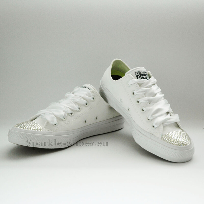 Converse Converse All Star Chuck Taylor II 150154 SparkleS White/Clear C150154