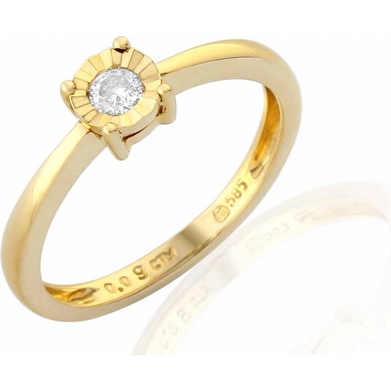 GEMS DIAMONDS Prsteny s diamantem Gemsdiamonds, žluté zlato 3811333-0-53-99