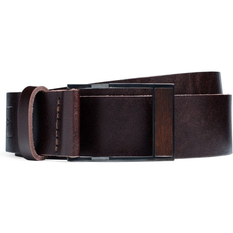 BeWooden Kožený opasek Punm Belt 18222799