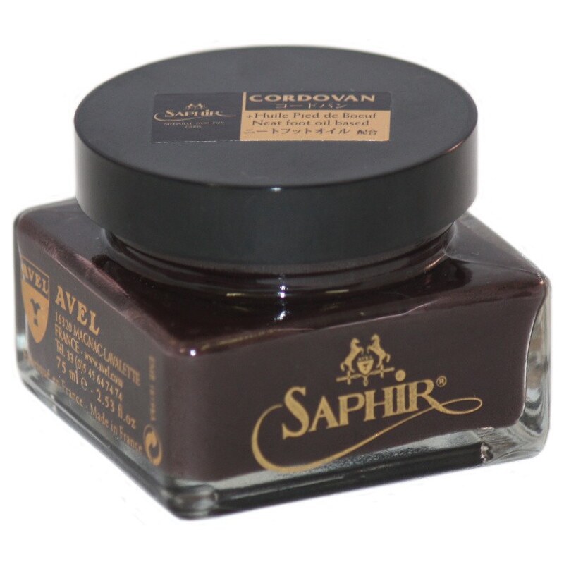 Saphir Médaille d'Or Krém na boty z kordovanu od Saphir - tmavě hnědá, 75 ml