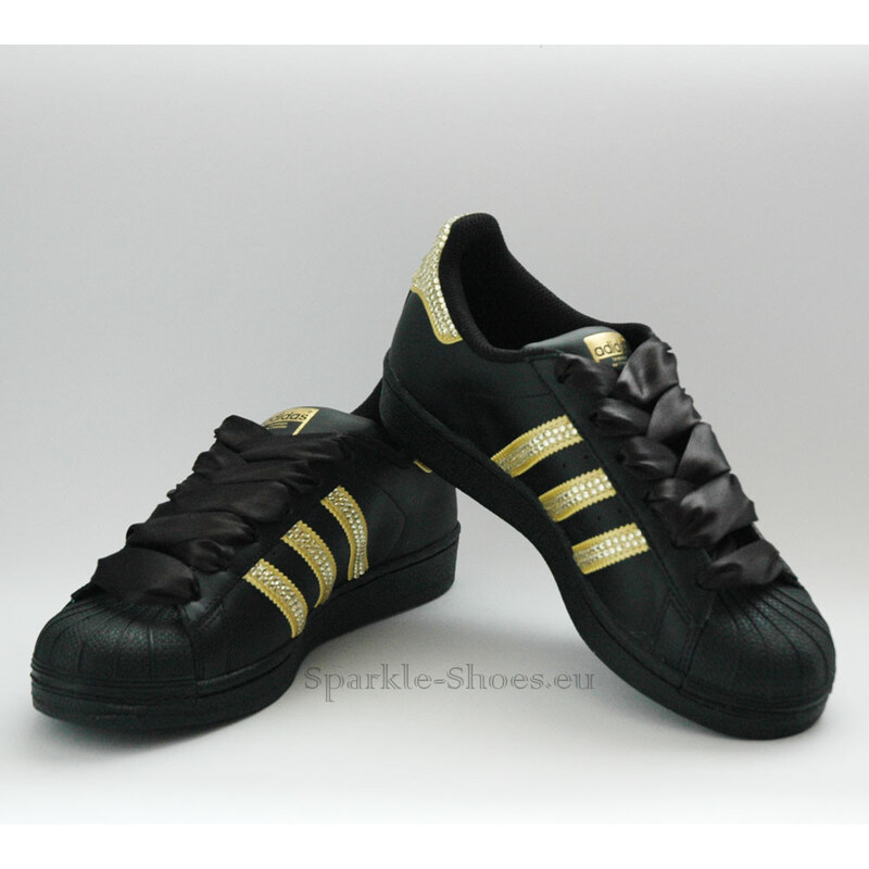Adidas Adidas Superstar Foundation SparkleS Black/Gold BB2871 - GLAMI.cz