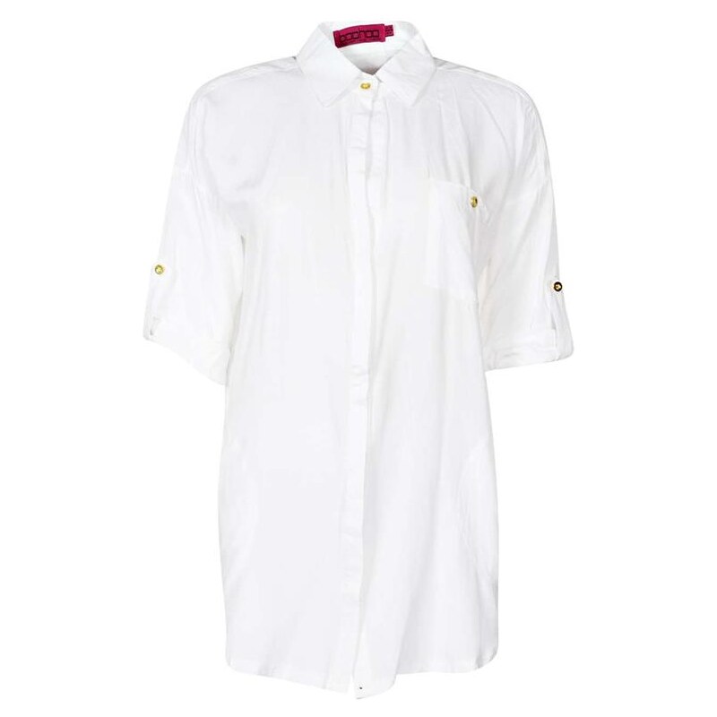 BOOHOO Bílá košile Anna