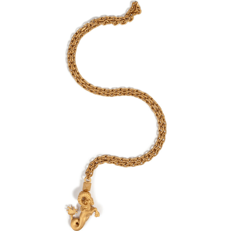 Valentino Aries Zodiac Charm Necklace
