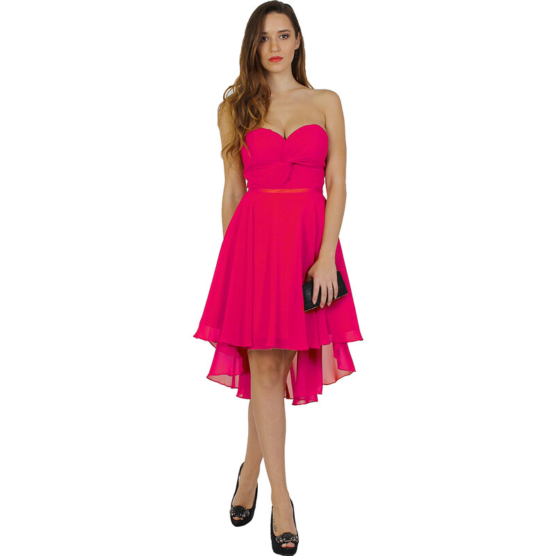 Dress by COOL CD šaty pro družičky magenta