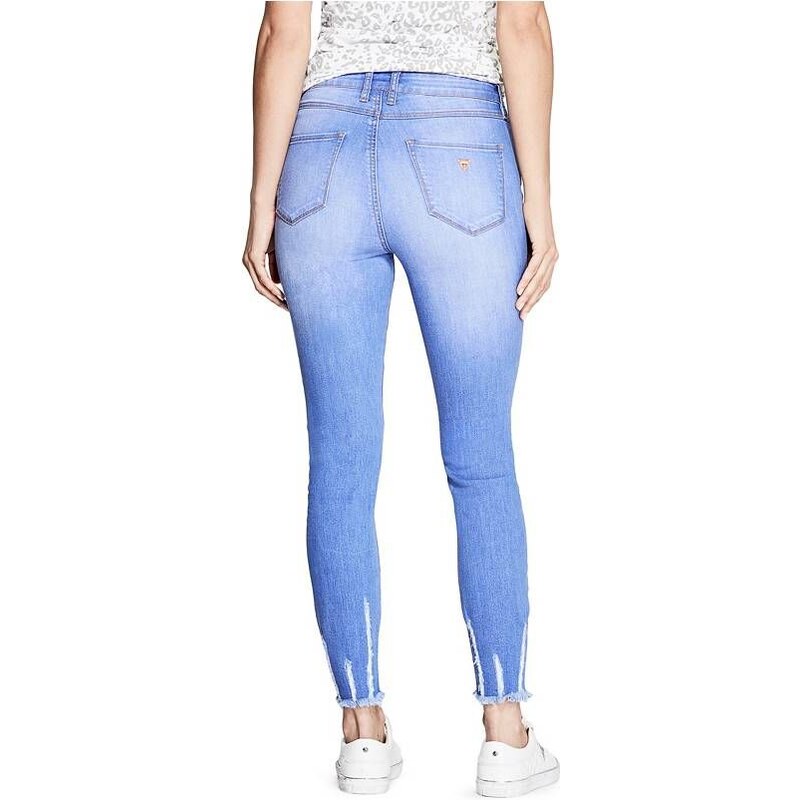 GUESS dámské džíny Ava Raw Hem Skinny 28
