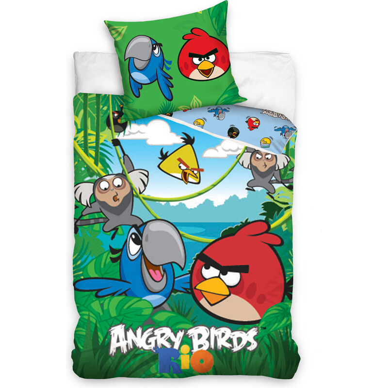 Povlečení Angry Birds Jungle