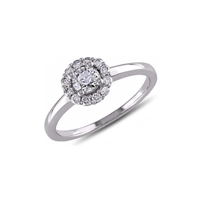 Diamantový zásnubní prsten KLENOTA