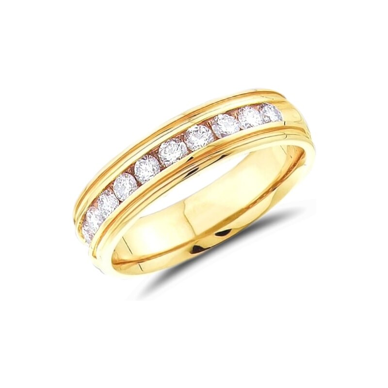 Zlatý pánský prsten KLENOTA je2902