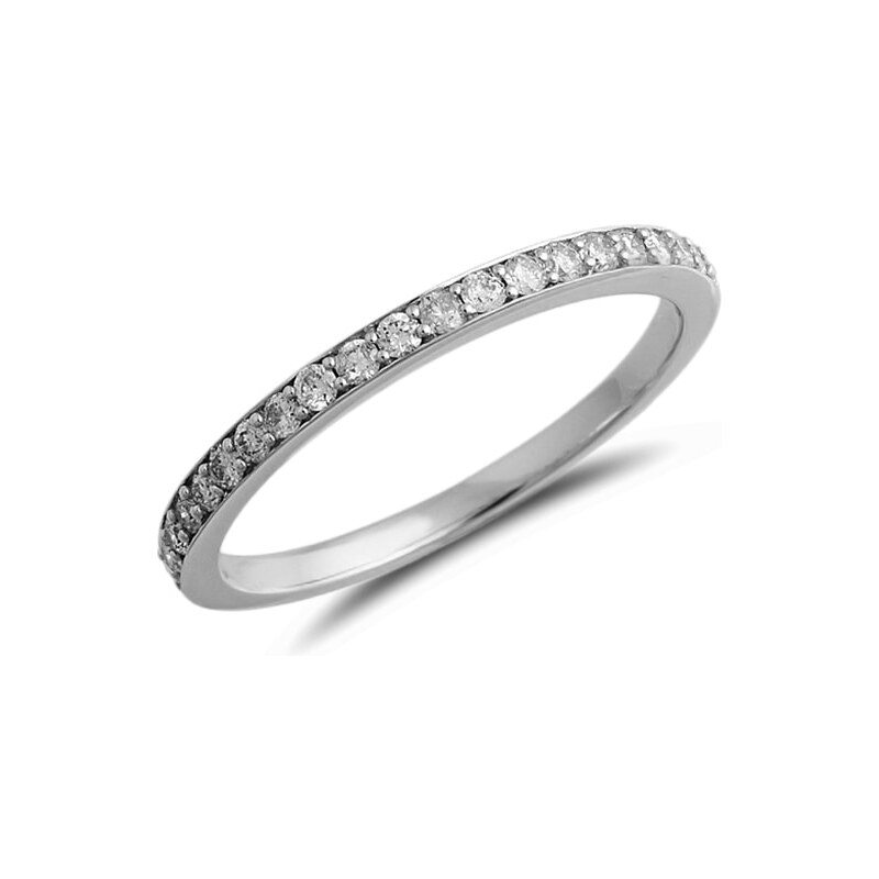 Zlatý prsten s diamanty KLENOTA je2225