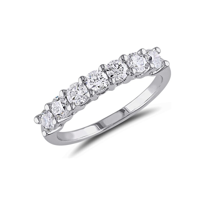 Diamantový prsten z bílého zlata KLENOTA je2896