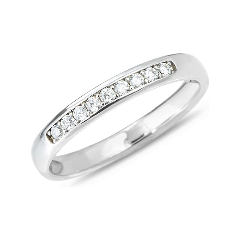 Zlatý diamantový prsten KLENOTA kln1288