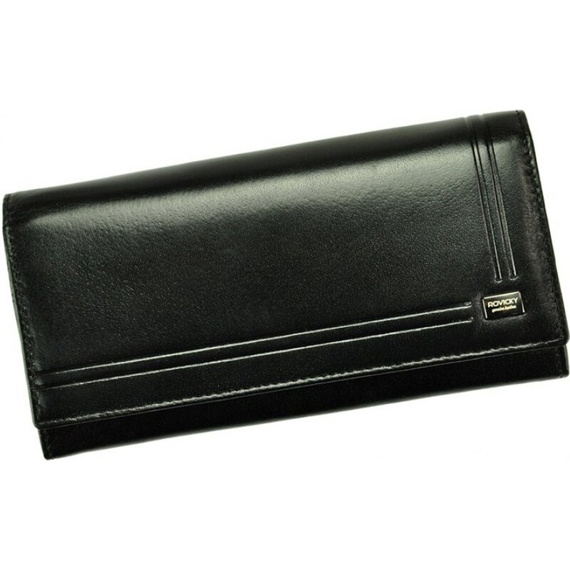 ROVICKY Elegantní dámská peněženka v nádherném černém provedení