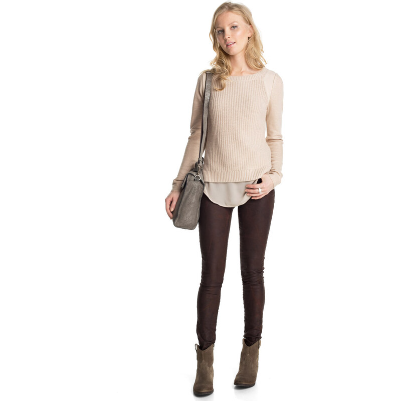 Esprit 2in1: jumper with chiffon top