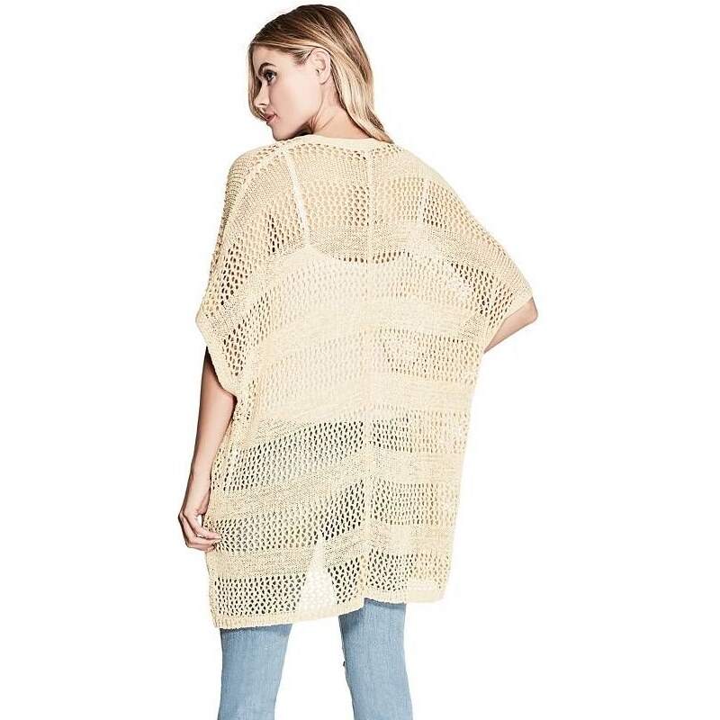GUESS dámský svetr Andi Crochet Cardigan XS/S