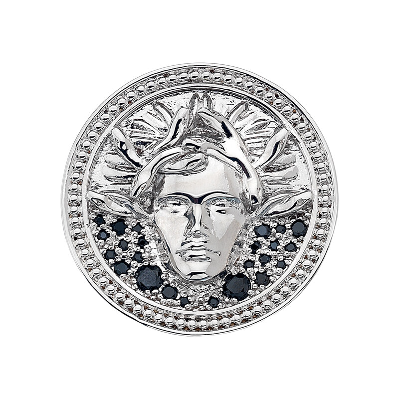 Přívěsek Hot Diamonds Emozioni Medusa Nera Coin 33 mm 25 mmPřívěsek Hot Diamonds Emozioni Medusa Nera Coin 33 mm