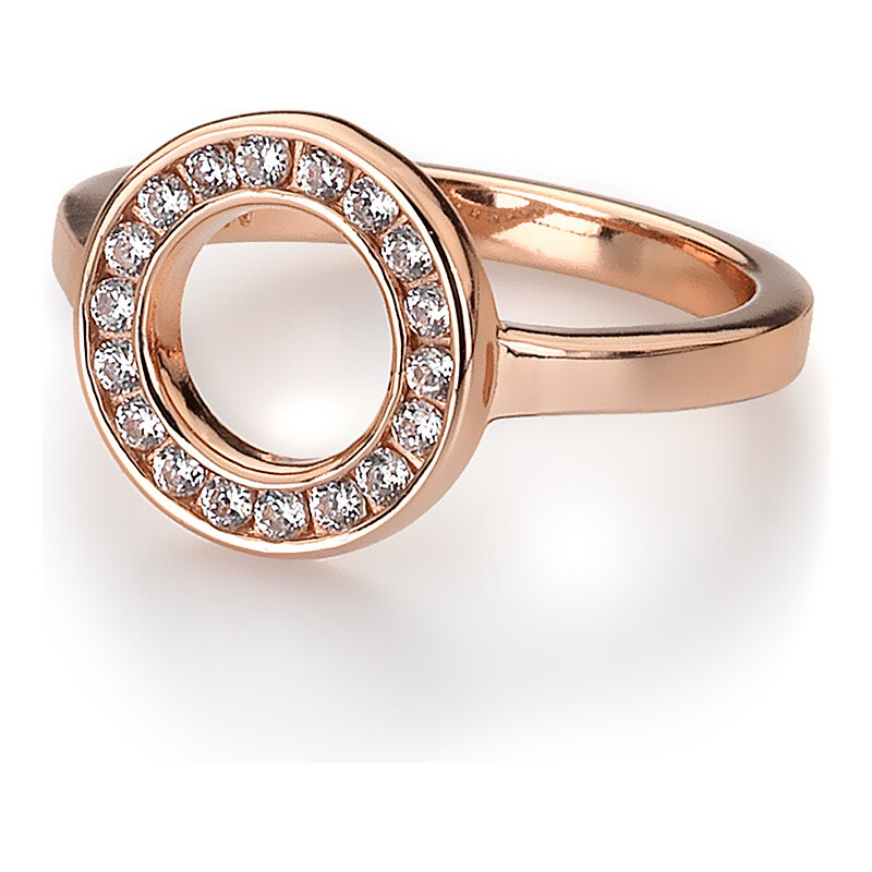 Stříbrný prsten Hot Diamonds Emozioni Saturno Rose GoldStříbrný prsten Hot Diamonds Emozioni Saturno Rose Gold