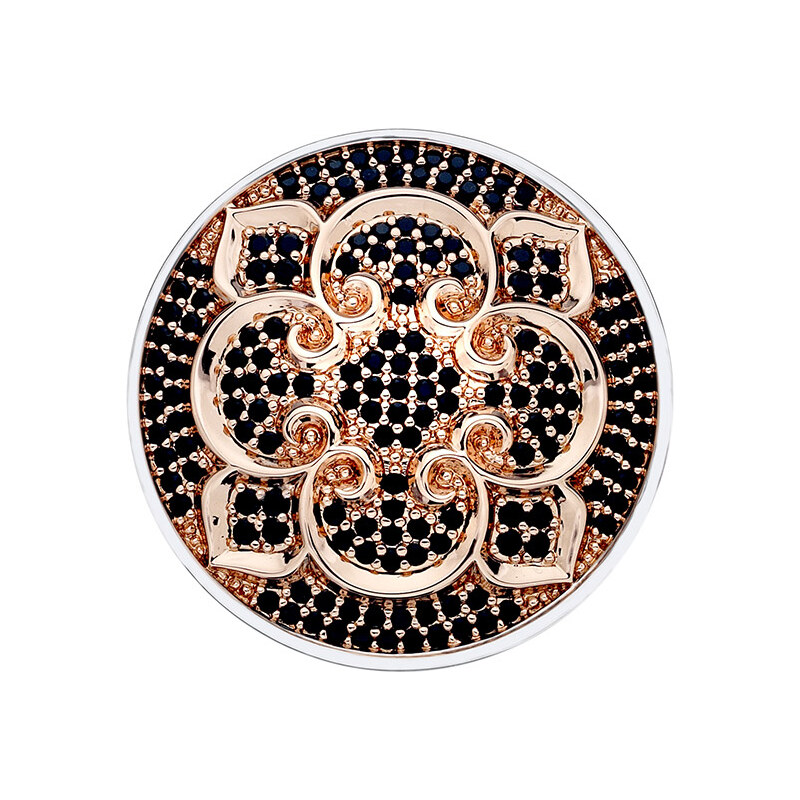 Přívěsek Hot Diamonds Emozioni Fiore di Loto Rose Gold Coin 33 mm 25 mmPřívěsek Hot Diamonds Emozioni Fiore di Loto Rose Gold Coin 33 mm