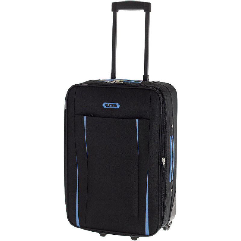 Cestovní kufr d&n S 9350-01 černá