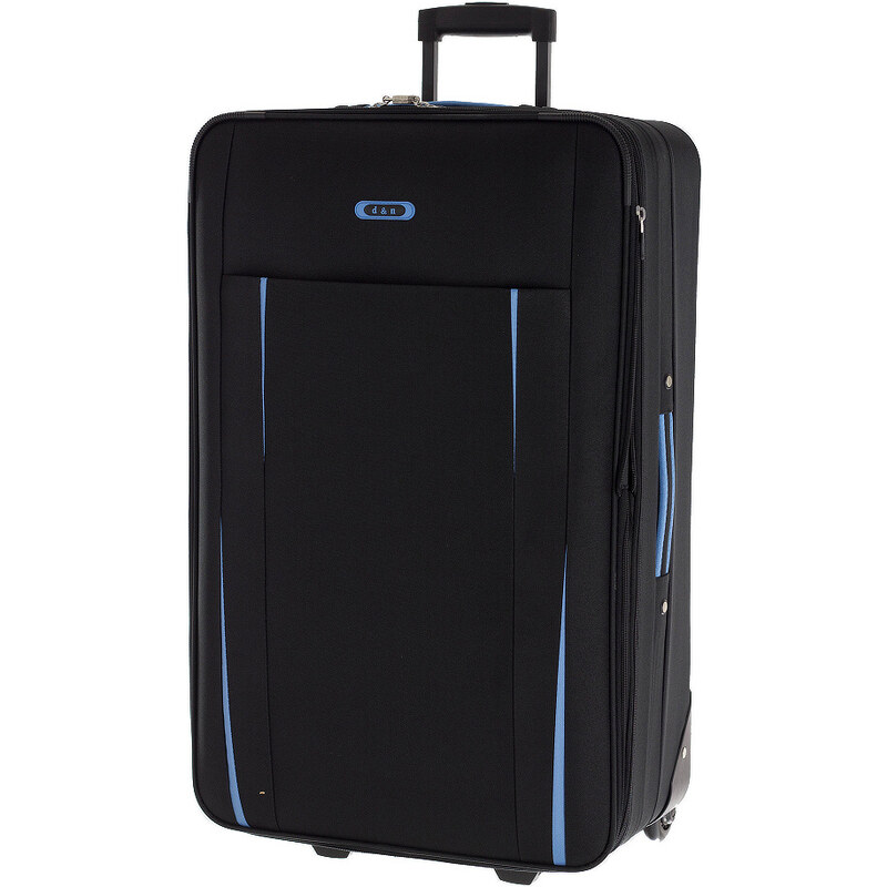 Cestovní kufr d&n L 9370-01 černá