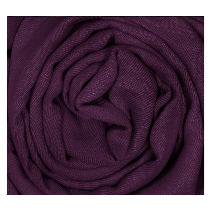 Carlo Romani Dámská tmavě fialová pašmína P13 / Dámská tmavě fialová šála