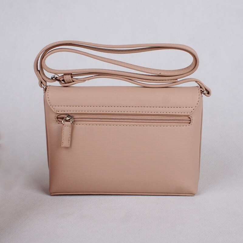 Růžová crossbody kabelka David Jones CM3392