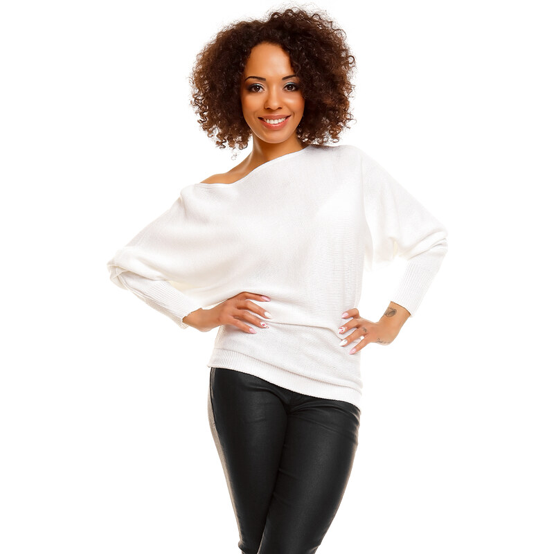 Svetr s netopýřími rukávy model 84277 PeeKaBoo 47935128