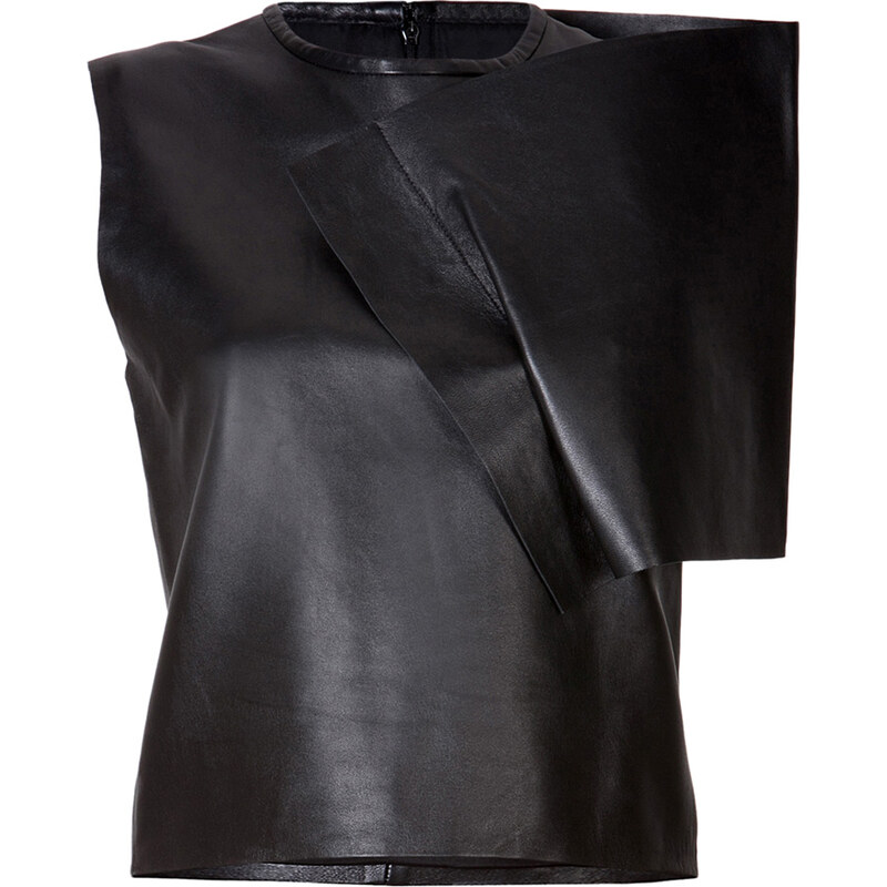 J.W. Anderson Leather Crop Top