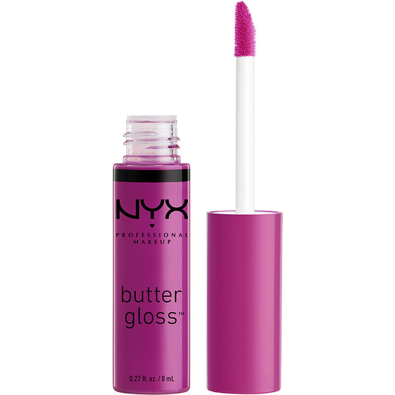NYX Professional Makeup Č. 21 - Raspberry Tart Butter Gloss Lesk na rty 8 g