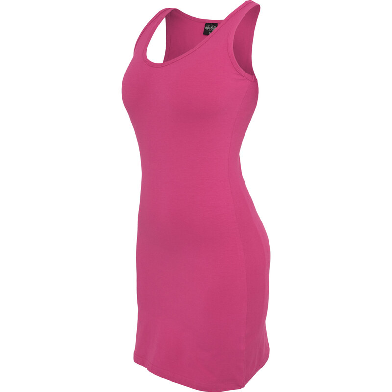 Šaty Urban Classics Ladies Sleeveless Dress - fuchsia 63996088