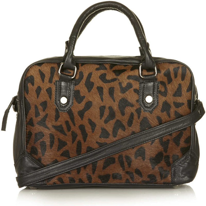 Topshop Leopard Pony Holdall