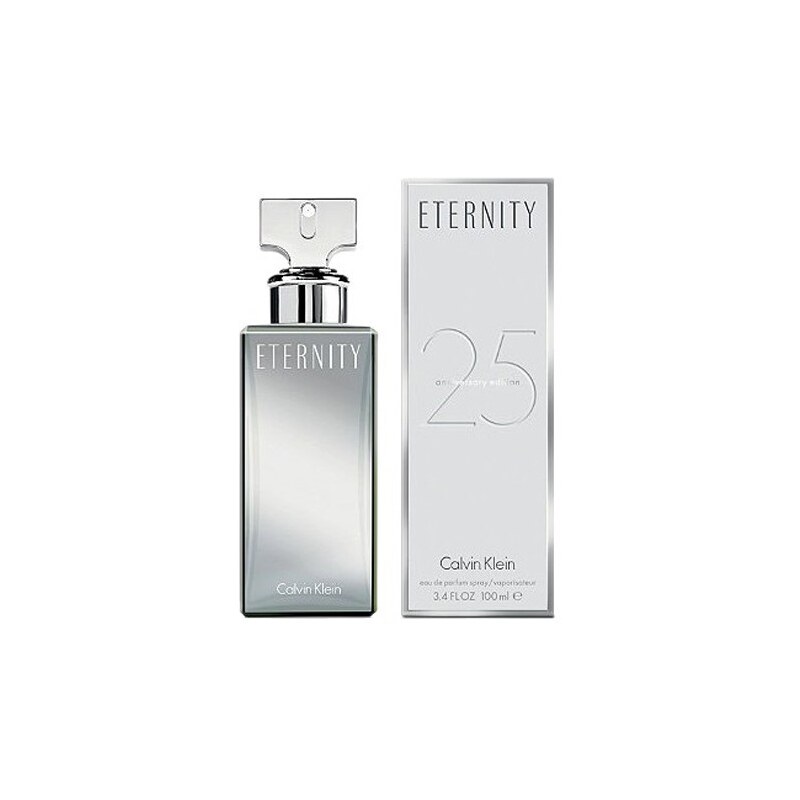 Calvin Klein Eternity - parfémová voda s rozprašovačem (limitovaná edice Silver k 25. výročí vůně Eternity) 100 ml