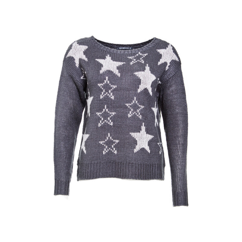 Terranova Jacquard star sweater