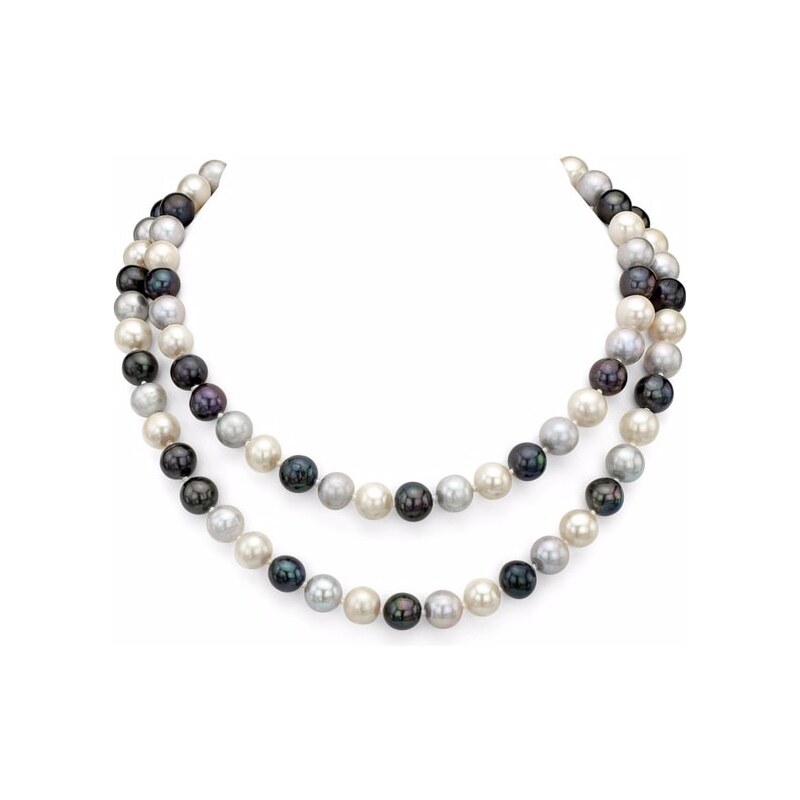 Barevný perlový náhrdelník KLENOTA sil2599