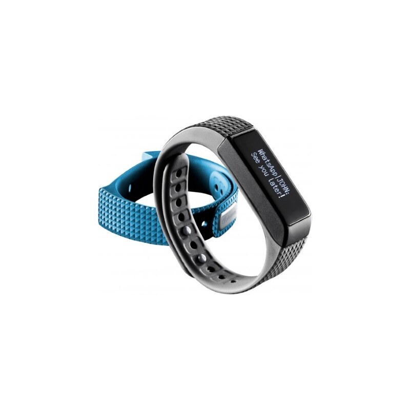 Bluetooth fitness náramek s dotykovým displejem - CellularLine, EASYFIT TOUCH Blue