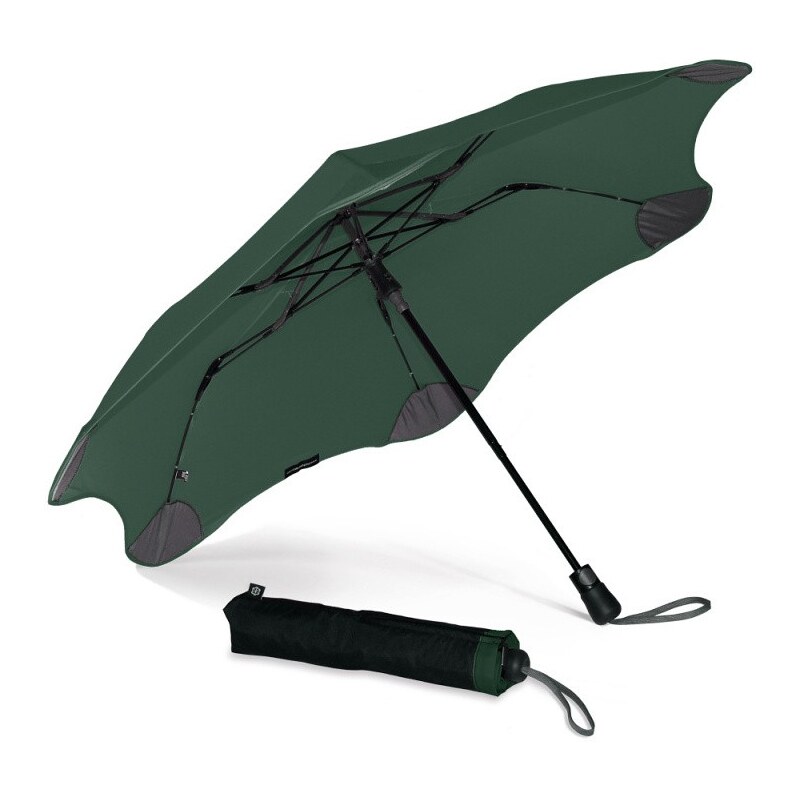 Deštník XS_Metro od Blunt - tmavě zelený