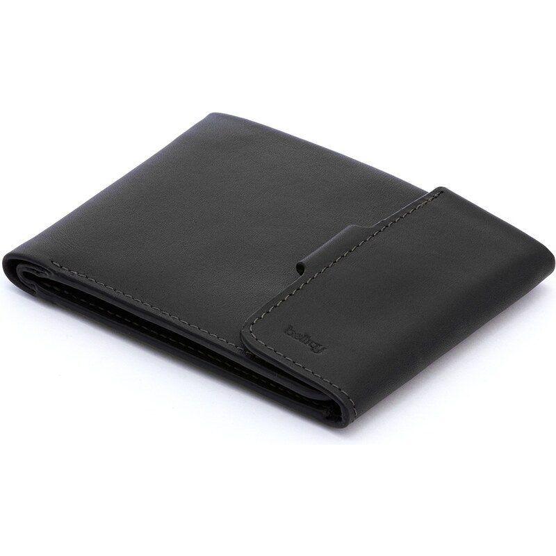 Kožená peněženka Coin Fold Hi od Bellroy - černá